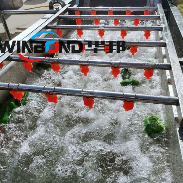 華邦瓜果蔬菜清洗機(jī)價(jià)格，果蔬清洗設(shè)備，江蘇蔬菜清洗機(jī)